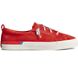 Crest Vibe Brushed Cotton Sneaker, RED, dynamic 1