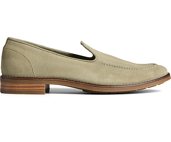 Fairpoint Leather Loafer, Olive, dynamic