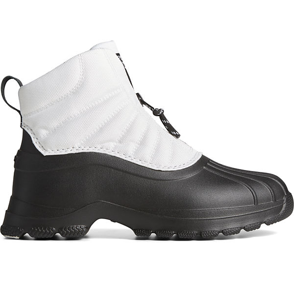 SeaCycled™ Duck Float Zip Up Boot, White, dynamic
