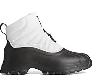 SeaCycled™ Duck Float Zip Up Boot, WHITE, dynamic