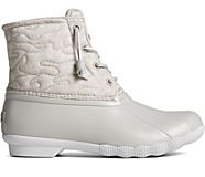Saltwater Quilted Camo Duck Boot, Grey, dynamic