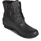 Saltwater Mainsail Leather Duck Boot, Black, dynamic 2