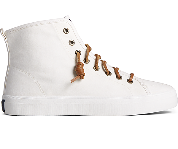 SeaCycled™ Crest High Top Sneaker, WHITE, dynamic