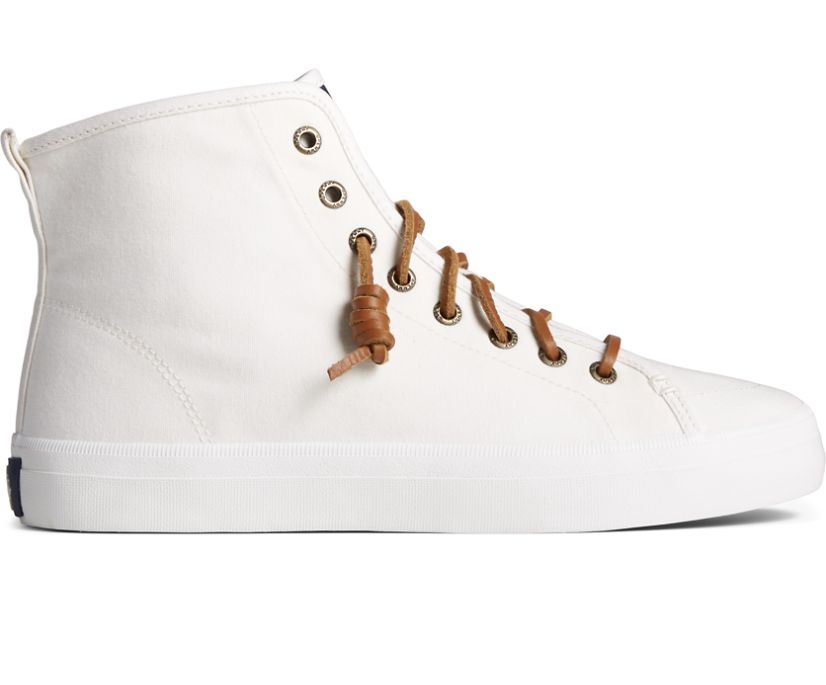SeaCycled™ Crest High Top Sneaker, WHITE, dynamic 1