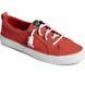 SeaCycled™ Crest Vibe Canvas Sneaker, RED, dynamic 2