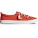 SeaCycled™ Crest Vibe Canvas Sneaker, RED, dynamic 1
