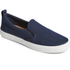 SeaCycled™ Crest Twin Gore Canvas Sneaker, Navy, dynamic 2