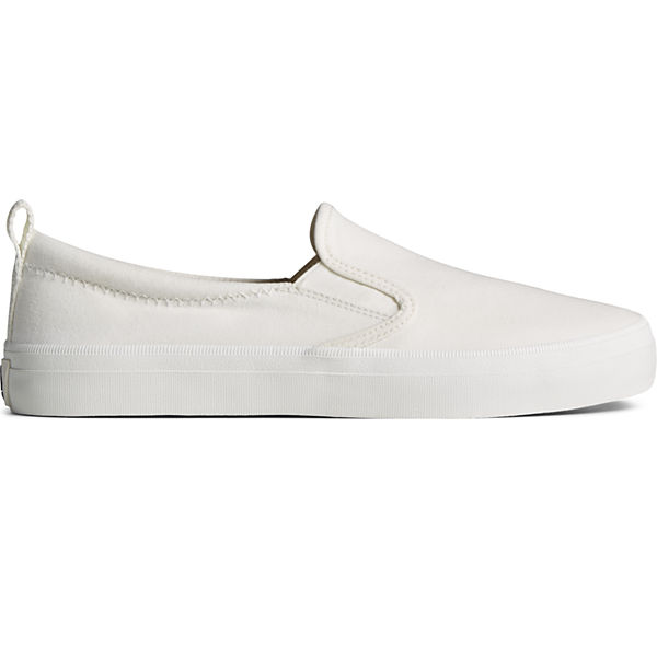 SeaCycled™ Crest Twin Gore Canvas Sneaker, White, dynamic