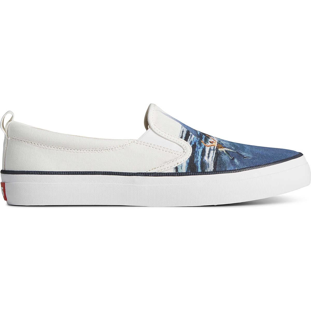 Sperry x JAWS Crest Twin Gore Poster Slip On Sneaker, White, dynamic 1