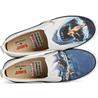 Sperry x JAWS Crest Twin Gore Poster Slip On Sneaker, White, dynamic 7