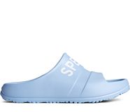 Float Slide Logo Sandal, LIGHT BLUE, dynamic