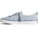 Crest Vibe Reflection Suede Sneaker, BLUE, dynamic 4