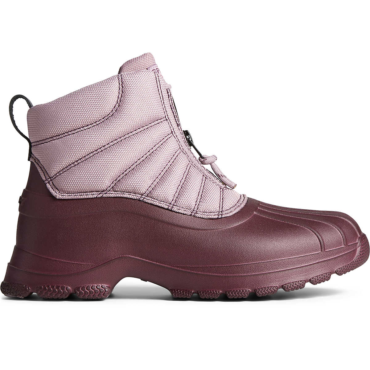 SeaCycled™ Duck Float Zip Up Boot, Lavender, dynamic 1