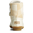 Saltwater Buffalo Check Duck Boot, Ivory, dynamic 3