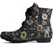 Saltwater Floral Duck Boot, Black, dynamic 4
