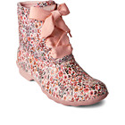 Saltwater Floral Duck Boot, Pink, dynamic 2