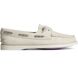 Authentic Original™ 2-Eye Leather Boat Shoe, Off White, dynamic 1