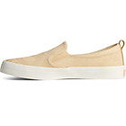 Crest Leather Palm Embossed Slip On Sneaker, Chamomile, dynamic 4