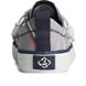 SeaCycled™ Crest Vibe Chambray Stripes Slip On Sneaker, Navy, dynamic 3