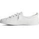 Crest Vibe Textured Sneaker, White, dynamic 4