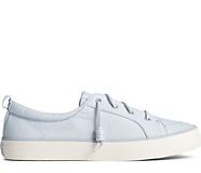 SeaCycled™ Crest Vibe Shimmer Sneaker, Light Blue, dynamic