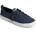 Crest Vibe Washable Leather Sneaker, Navy, dynamic 2
