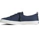 Crest Vibe Washable Leather Sneaker, Navy, dynamic 4