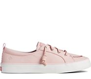 Crest Vibe Washable Leather Sneaker, Blush, dynamic