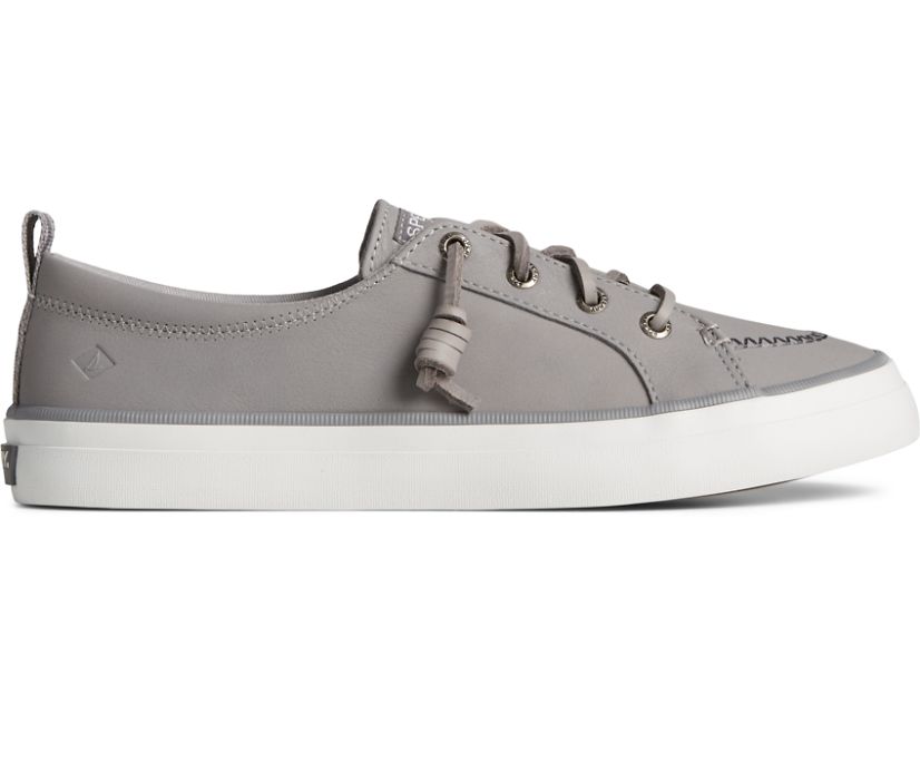 Crest Vibe Washable Leather Sneaker, Grey, dynamic 1