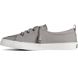 Crest Vibe Washable Leather Sneaker, Grey, dynamic 4