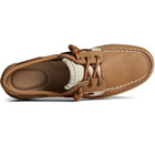 Songfish Leather Striped Boat Shoe, Tan, dynamic 5