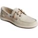 Songfish Shimmer Boat Shoe, Off White, dynamic 2