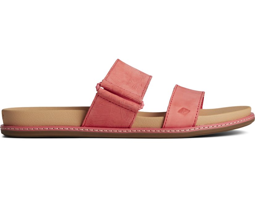 Waveside Slide Sandal, Bright Pink, dynamic 1