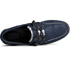 Songfish Leather Striped Boat Shoe, Navy, dynamic 5