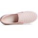 Crest Twin Gore Perforated  Leather Slip On Sneaker, Blush, dynamic 5