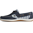 Koifish Stripe Boat Shoe, Navy, dynamic 4