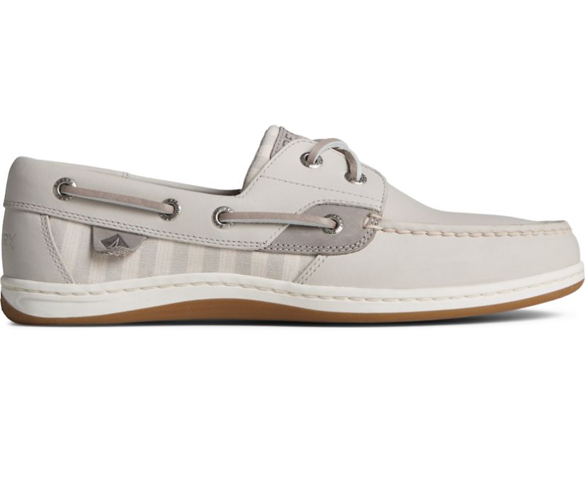 Koifish Stripe Boat Shoe, Grey, dynamic 1