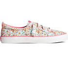 Crest Vibe Floral Sneaker, Peach, dynamic 1