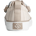 SeaCycled™ Crest Vibe Striped Textile Sneaker, Bone White, dynamic 3