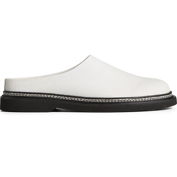 Sperry x Who What Wear Captain's Mule, White, dynamic