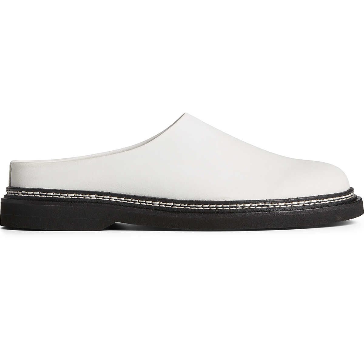 Sperry x Who What Wear Captain's Mule, White, dynamic 1