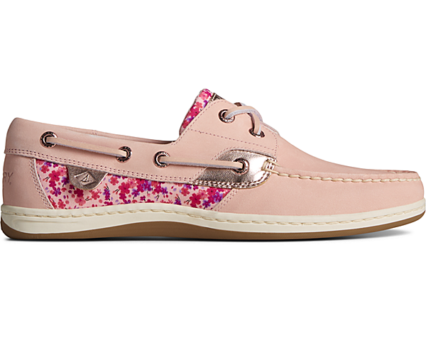 Koifish Floral Boat Shoe, Blush, dynamic