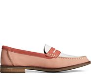 Seaport Tri-Tone Penny Loafer, Pink, dynamic