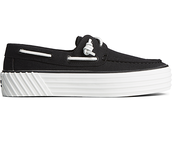 SeaCycled™ Bahama 2.0 Platform Sneaker, Black, dynamic
