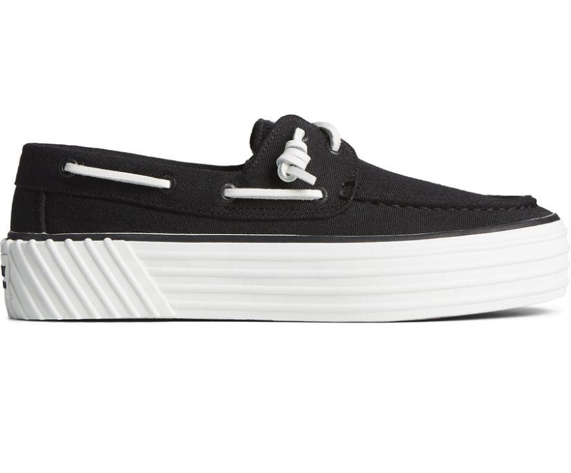 SeaCycled™ Bahama 2.0 Platform Sneaker, Black, dynamic 1