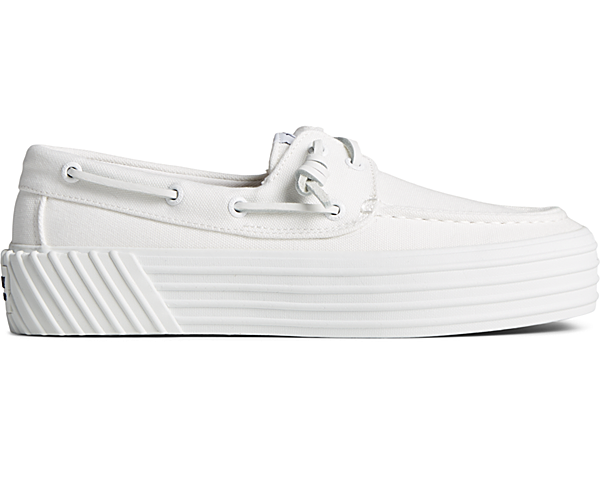 SeaCycled™ Bahama 2.0 Platform Sneaker, White, dynamic