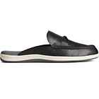 Mulefish Leather Boat Shoe, Black, dynamic 1