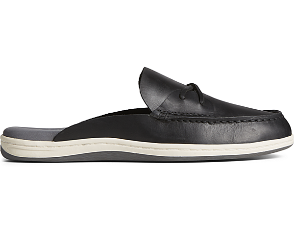 Mulfish Leather Boat Shoe, Black, dynamic