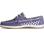 Koifish Gingham Boat Shoe, Purple, dynamic 4