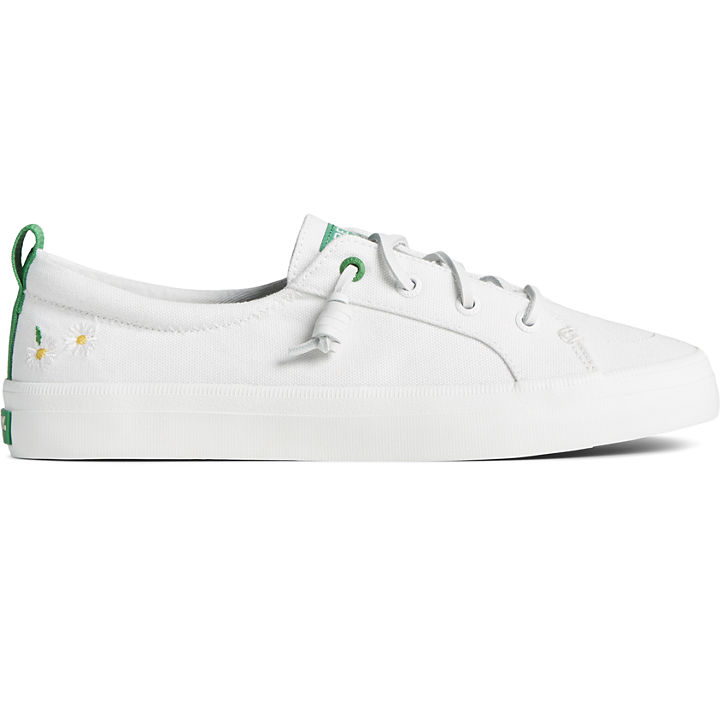 Sperry + The Summer I Turned Pretty Crest Vibe Textile Sneaker, White, dynamic